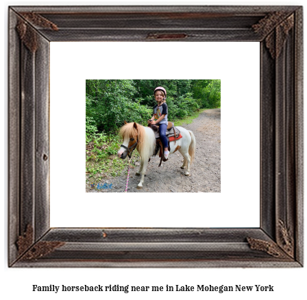 family horseback riding near me in Lake Mohegan, New York